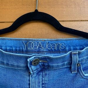 Yoga Jeans Lily Wide Leg Cut Off